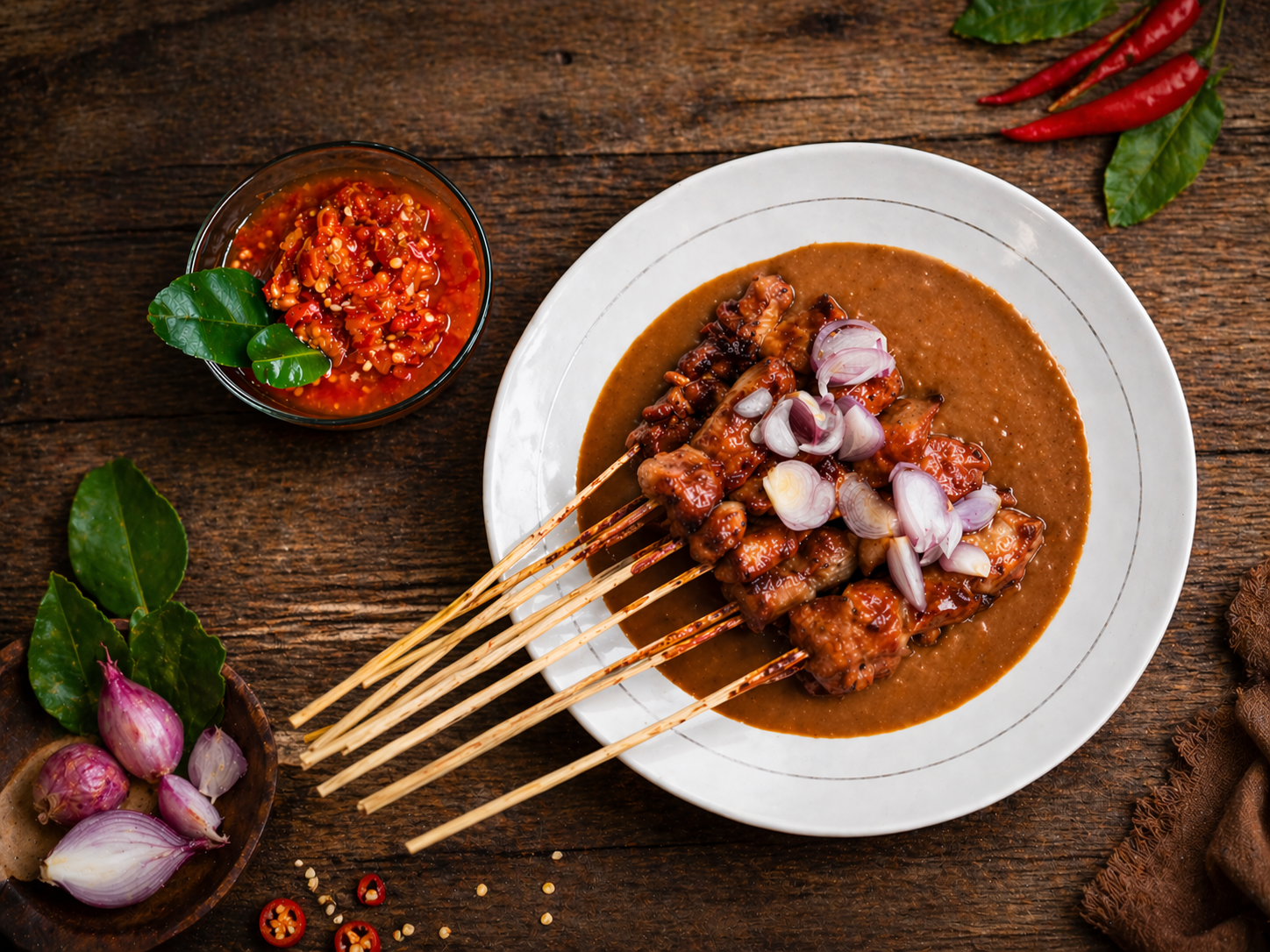 Menu Sate Ayam Bumbu Kacang Legendaris